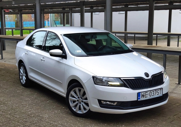 Skoda RAPID cena 32900 przebieg: 173600, rok produkcji 2018 z Sieraków małe 277